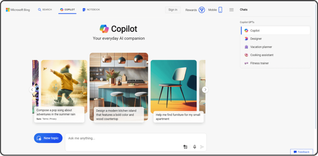 Best Free AI Tools - Copilot