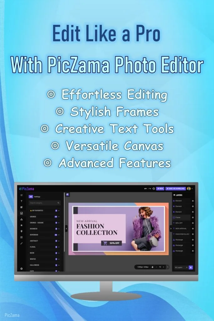 Photo Editor - PicZama Ad